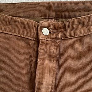 brown flare jeans low rise from pacsun